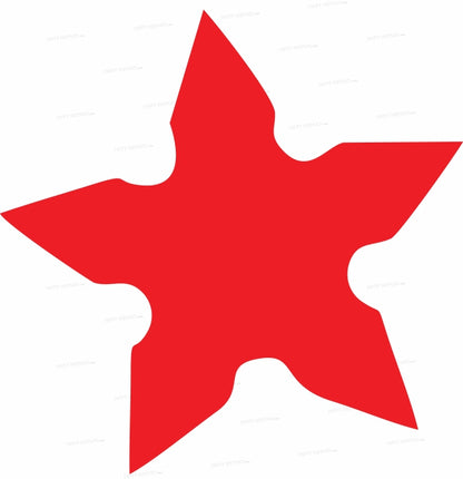 Ninja Theme Cutout NJA-05