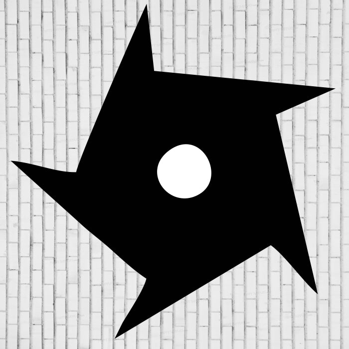 Ninja Theme Cutout NJA-06