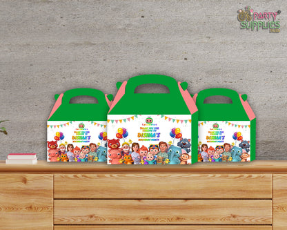 Cocomelon Girl theme Goodie Return Gift Boxes