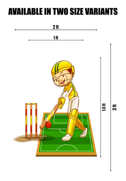 PSI Cricket Theme Cutout - 02