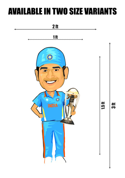 PSI Cricket Theme Cutout - 04