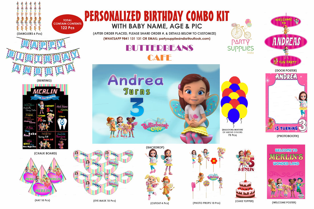 Butter Beans Classic Theme Combo Kit