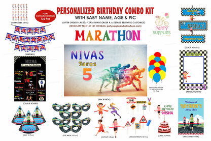 Marathon Theme  Classic Combo Kit