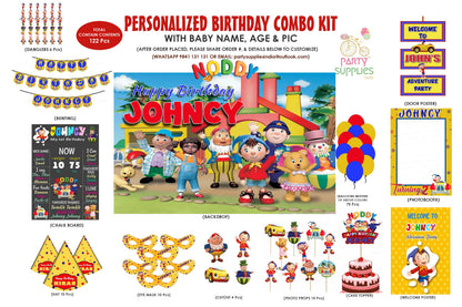 Noddy Theme Classic Combo Kit - image 1 of 14 | Party Supplies India