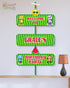 Coco Melon Theme Girl Customized Door Poster - image 1 of 3 | Party Supplies India