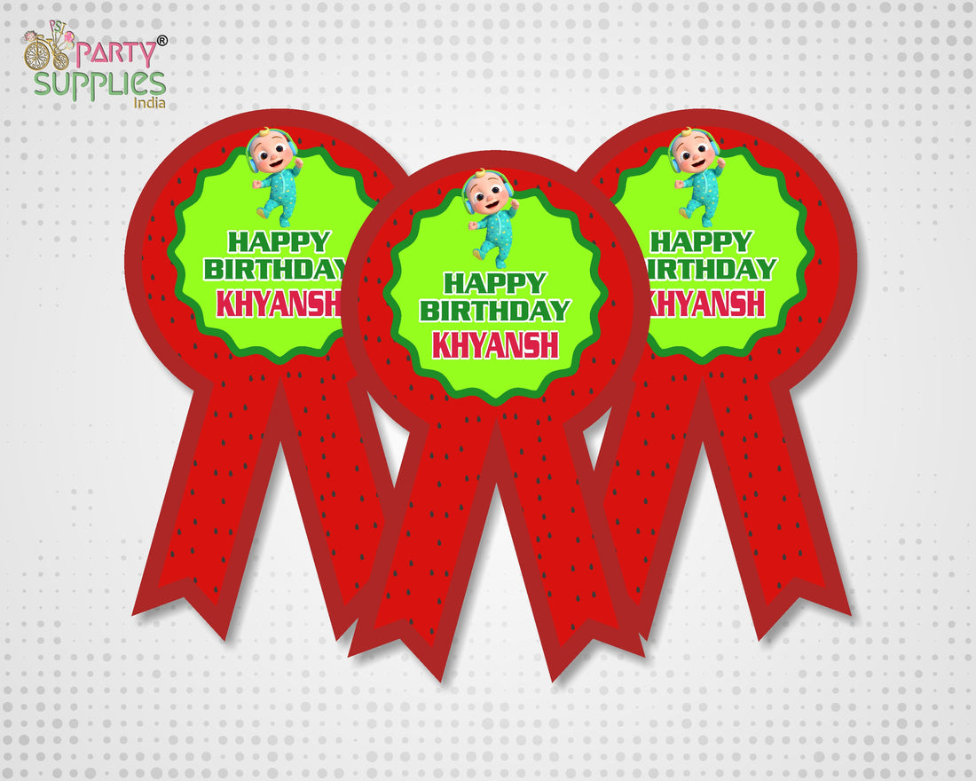 Coco Melon Boy Theme Badges