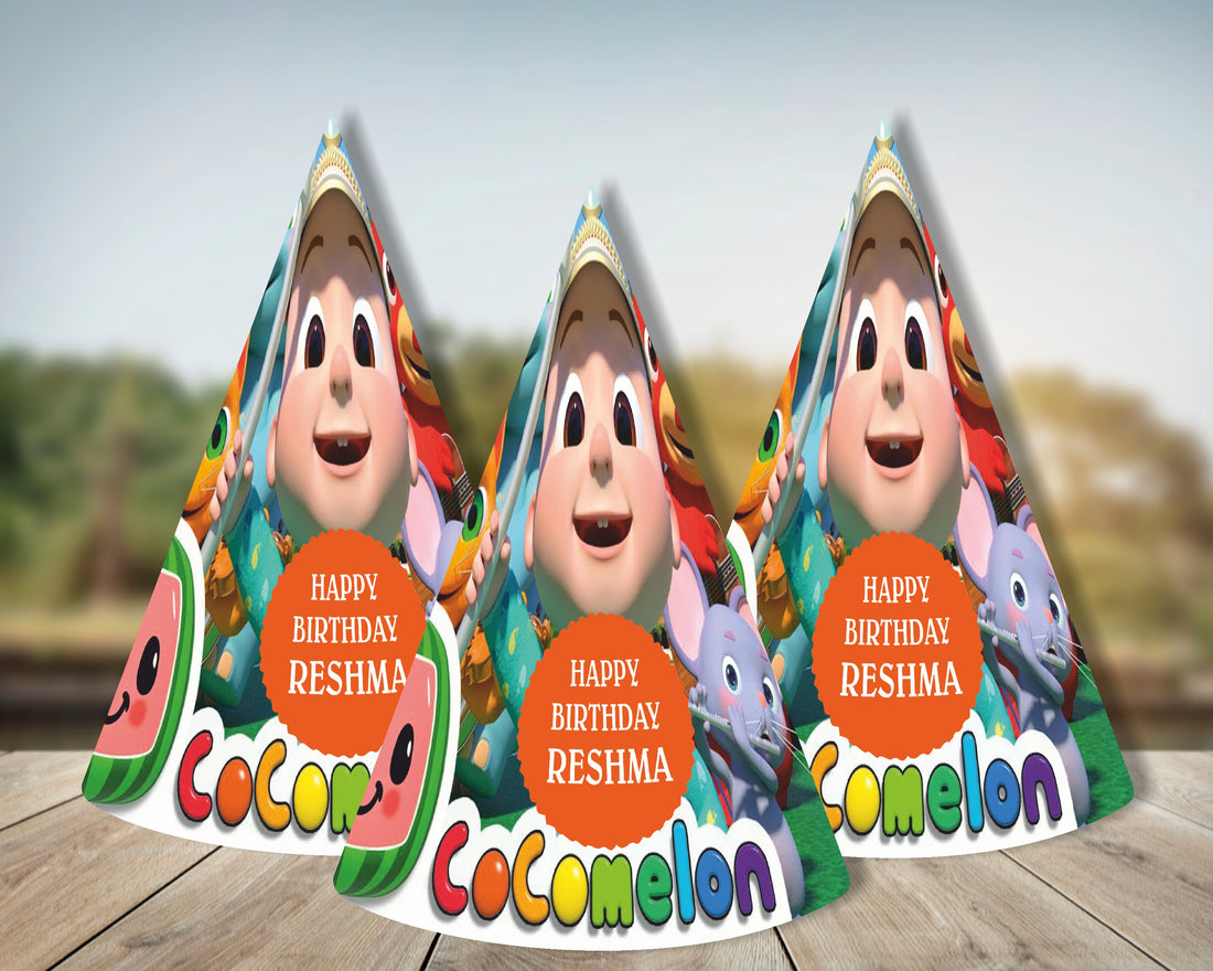 Coco Melon Theme Girl Personalized Hat