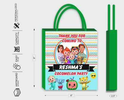 PSI Coco Melon Theme Girl Return Gift Bag