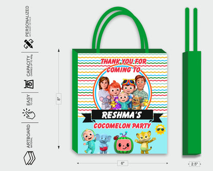 Coco Melon Theme Girl Return Gift Bag