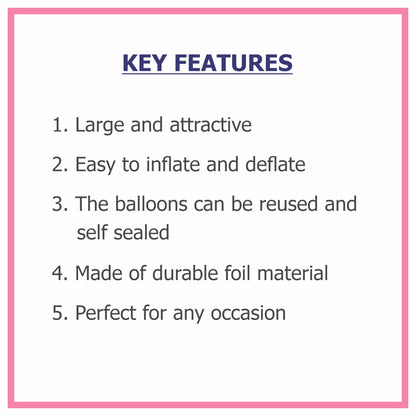 Alphabet G Premium Silver Foil Balloon - image 3 of 4 | Party Supplies India