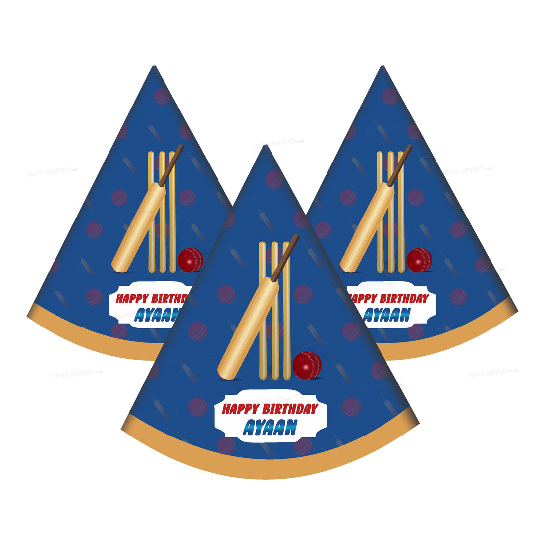 Cricket Theme Customized Hat