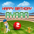 Cricket Theme Personalized Backdrop - 6X4 fT. - image 1 of 7 | Party Supplies India