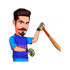 Cricket Theme Cutout CRK-06 - image 1 of 3 | Party Supplies India