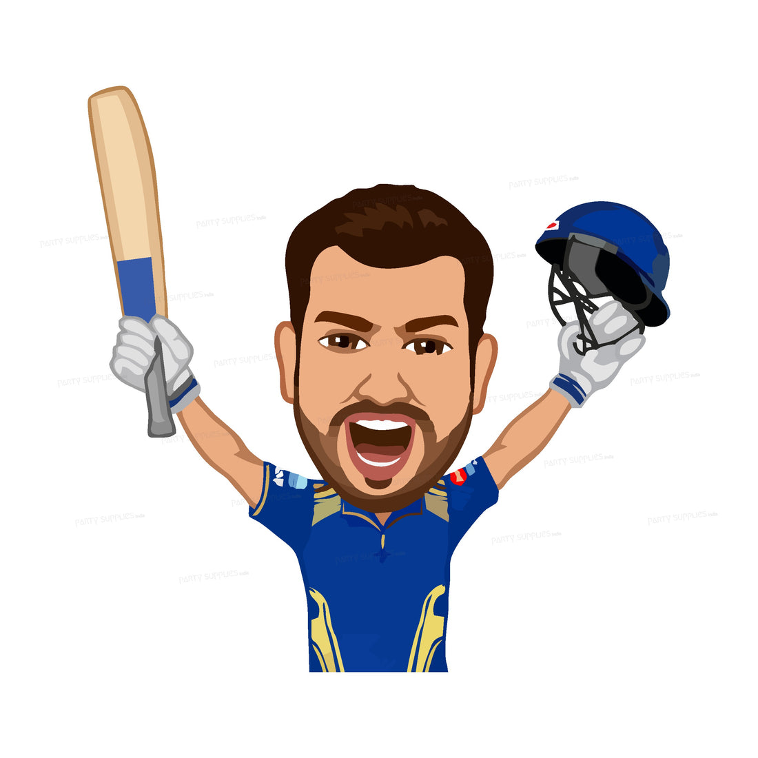 Cricket Theme Cutout CRK-11