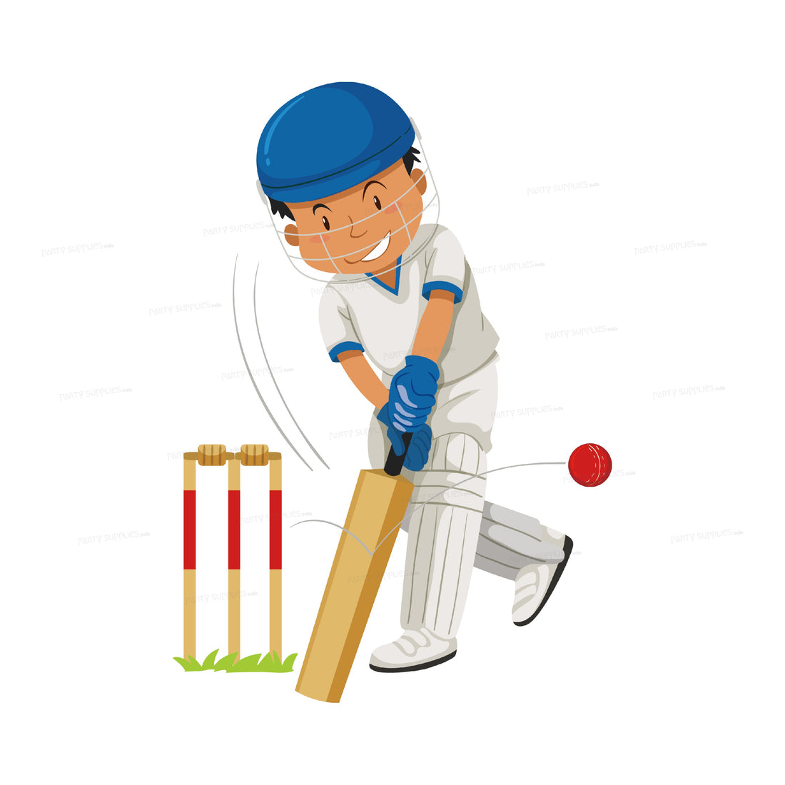 PSI Cricket Theme Cutout - 09