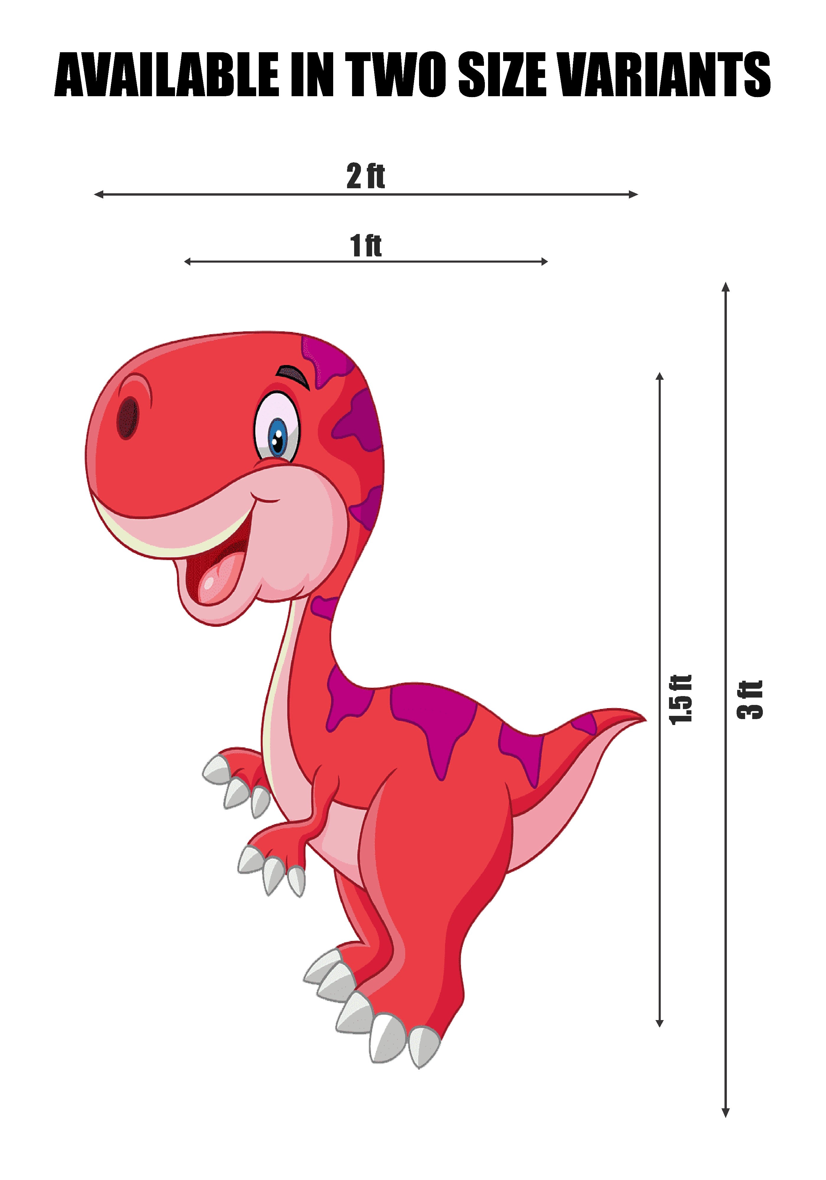 PSI Dinosaur Theme Cutout - 03