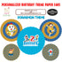 Doraemon Theme Paper Fan - image 1 of 3 | Party Supplies India