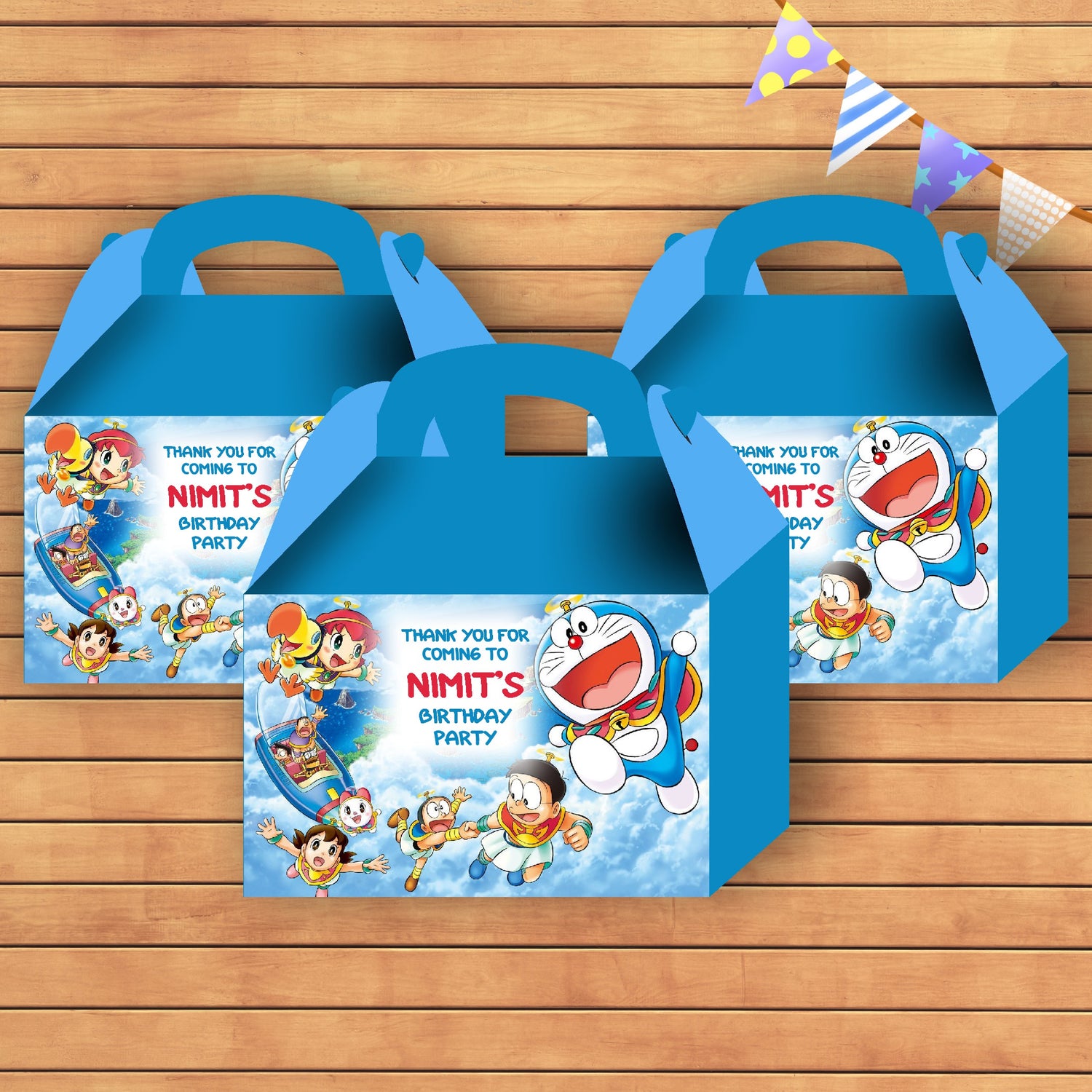 PSI Doraemon theme Goodie Return Gift Boxes