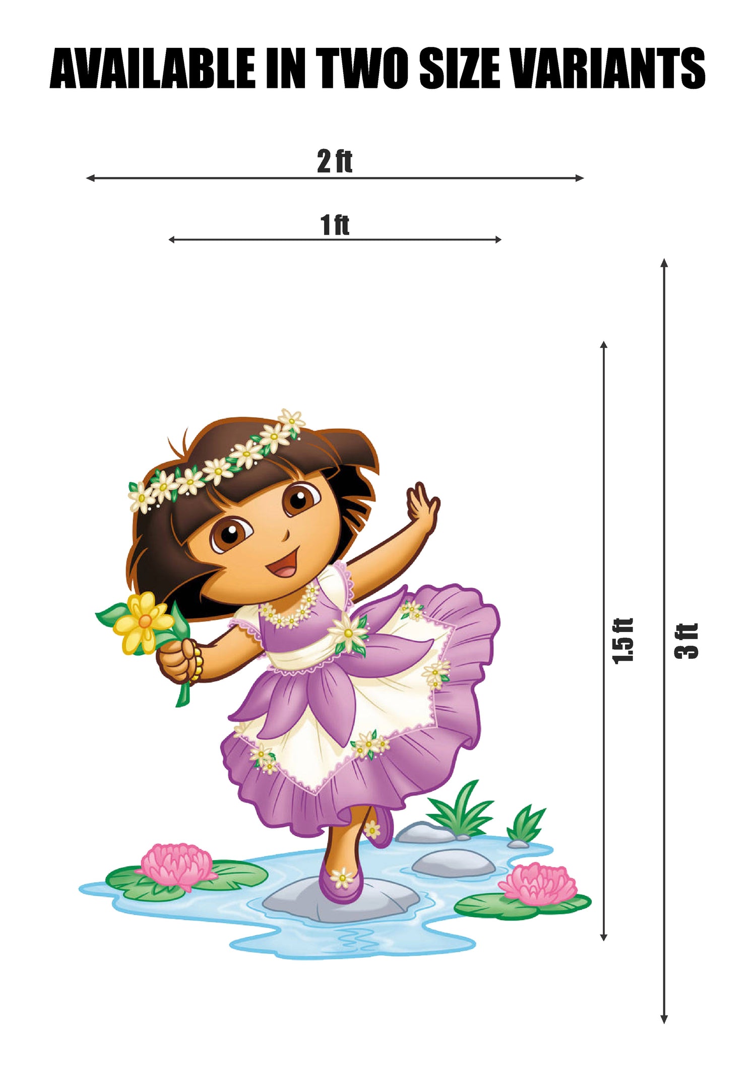 Dora the Explorer Theme Dora Cute Cutout | Party Supplies India Online Dora the Explorer Theme Dora Cute Cutout | Party Supplies India Online
