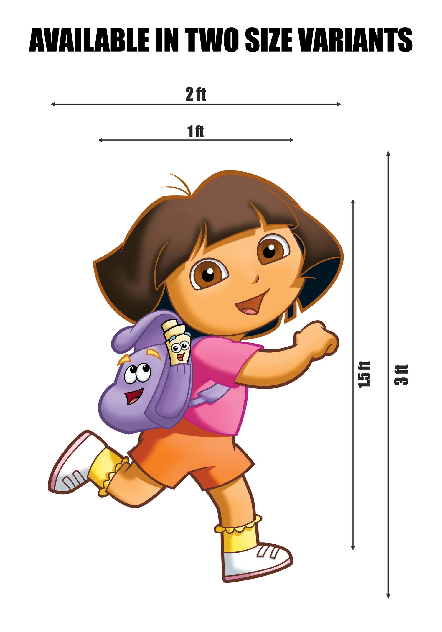 PSI Dora the Explorer Theme Cutout - 07