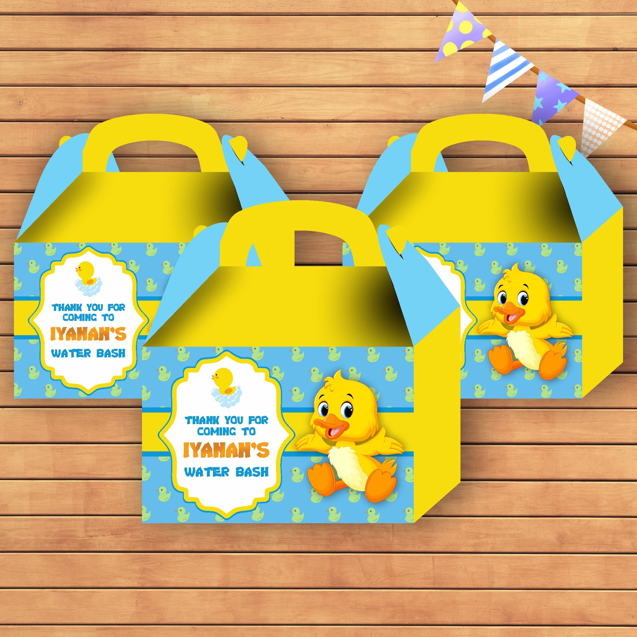 PSI Duck Boy theme Goodie Return Gift Boxes