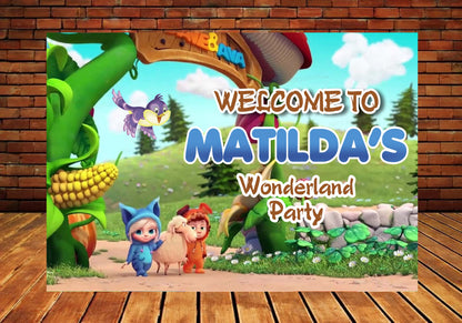 Dave &amp; Ava Theme  Welcome Board