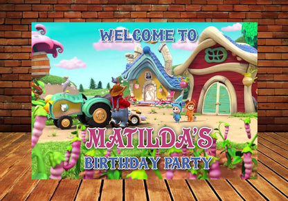 Dave &amp; Ava Theme Customized Welcome Board