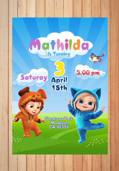 Dave &amp; Ava Invite