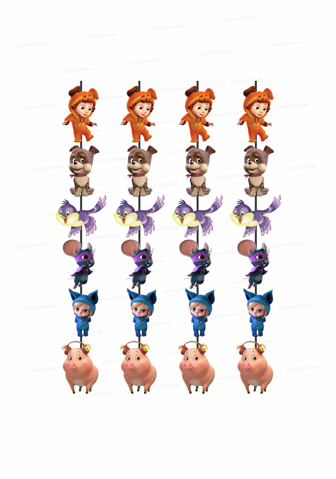 Dave & Ava Theme Dangler