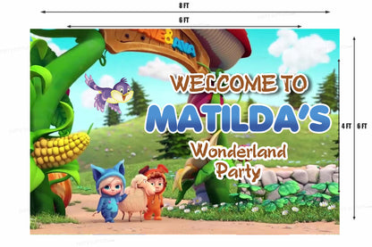 Dave &amp; Ava Theme  Welcome Board