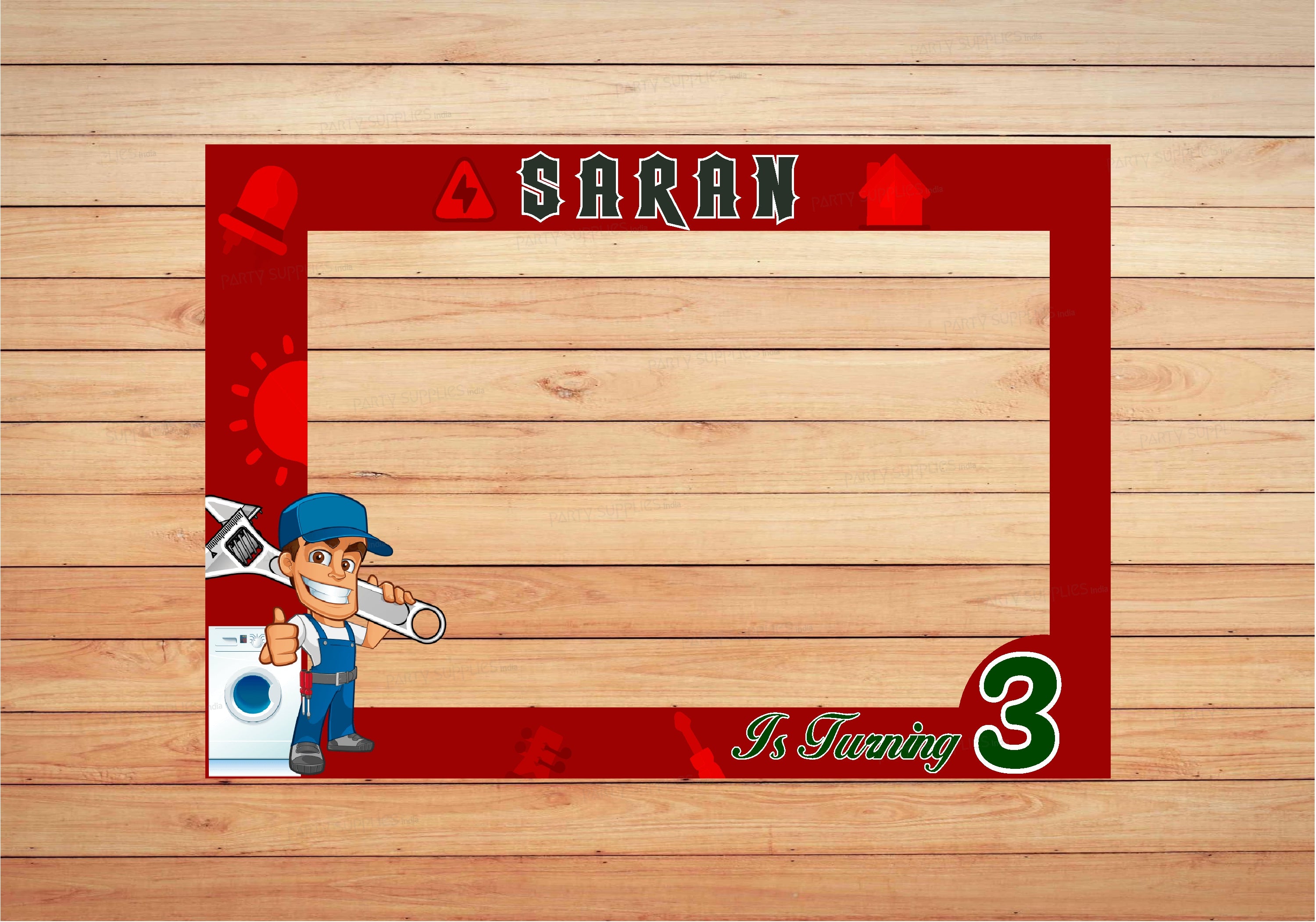 Electrician  Theme Customized PhotoBooth