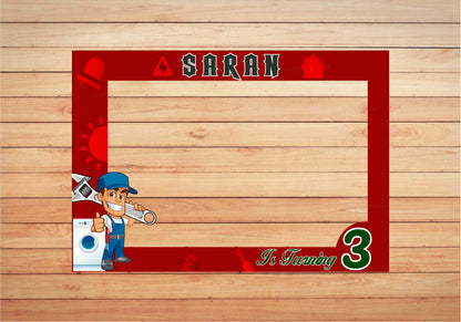 Electrician  Theme Customized PhotoBooth
