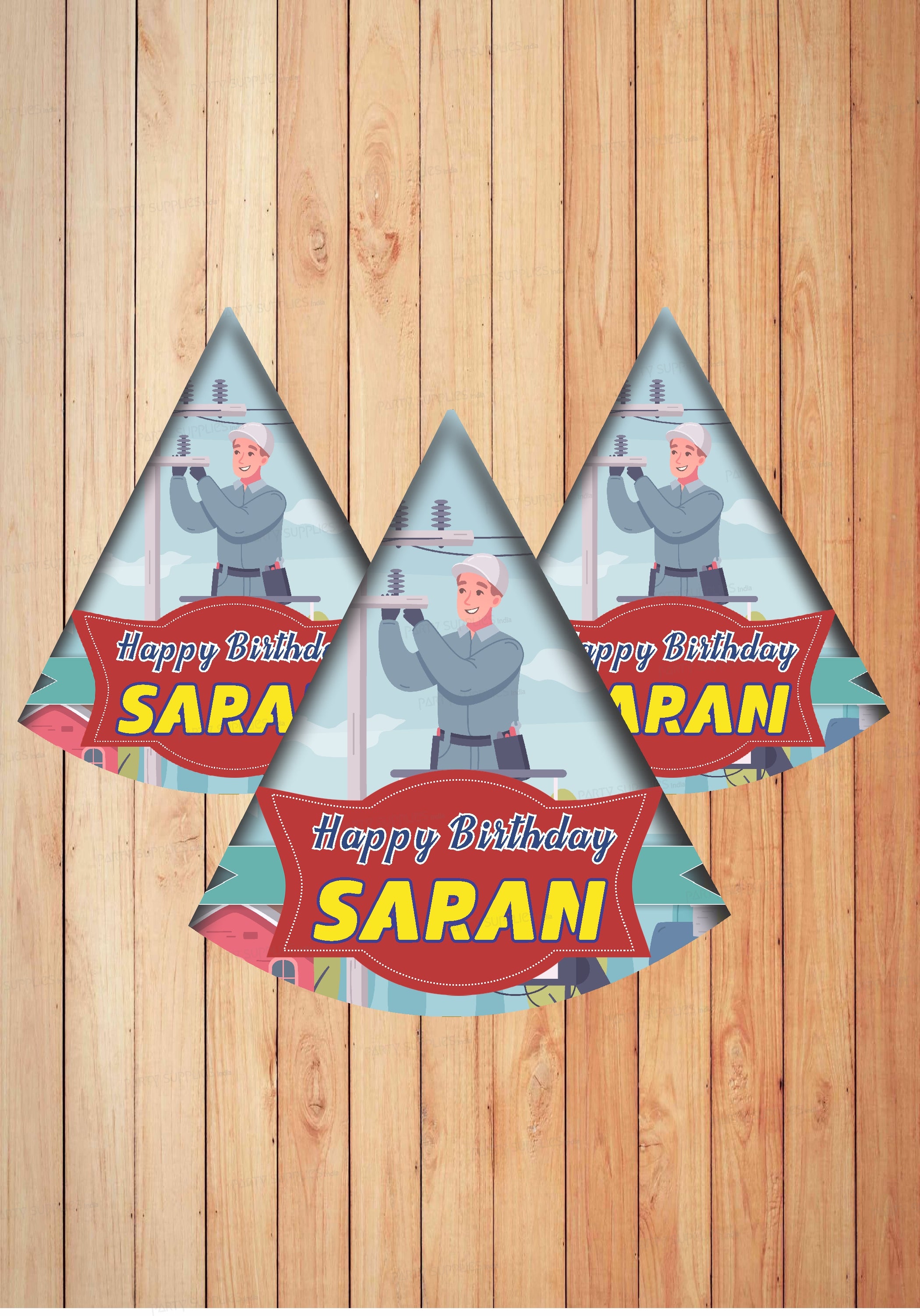 Electrician Theme Personalized Hat