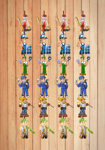 Electrician Theme Customized  Dangler