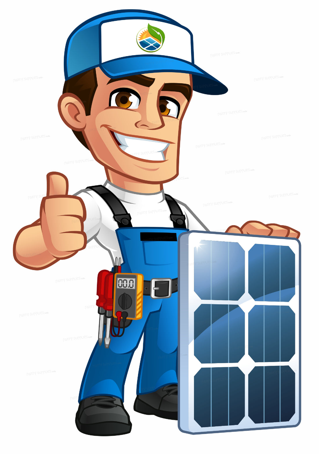 Electrician Theme Cutout ELC-03