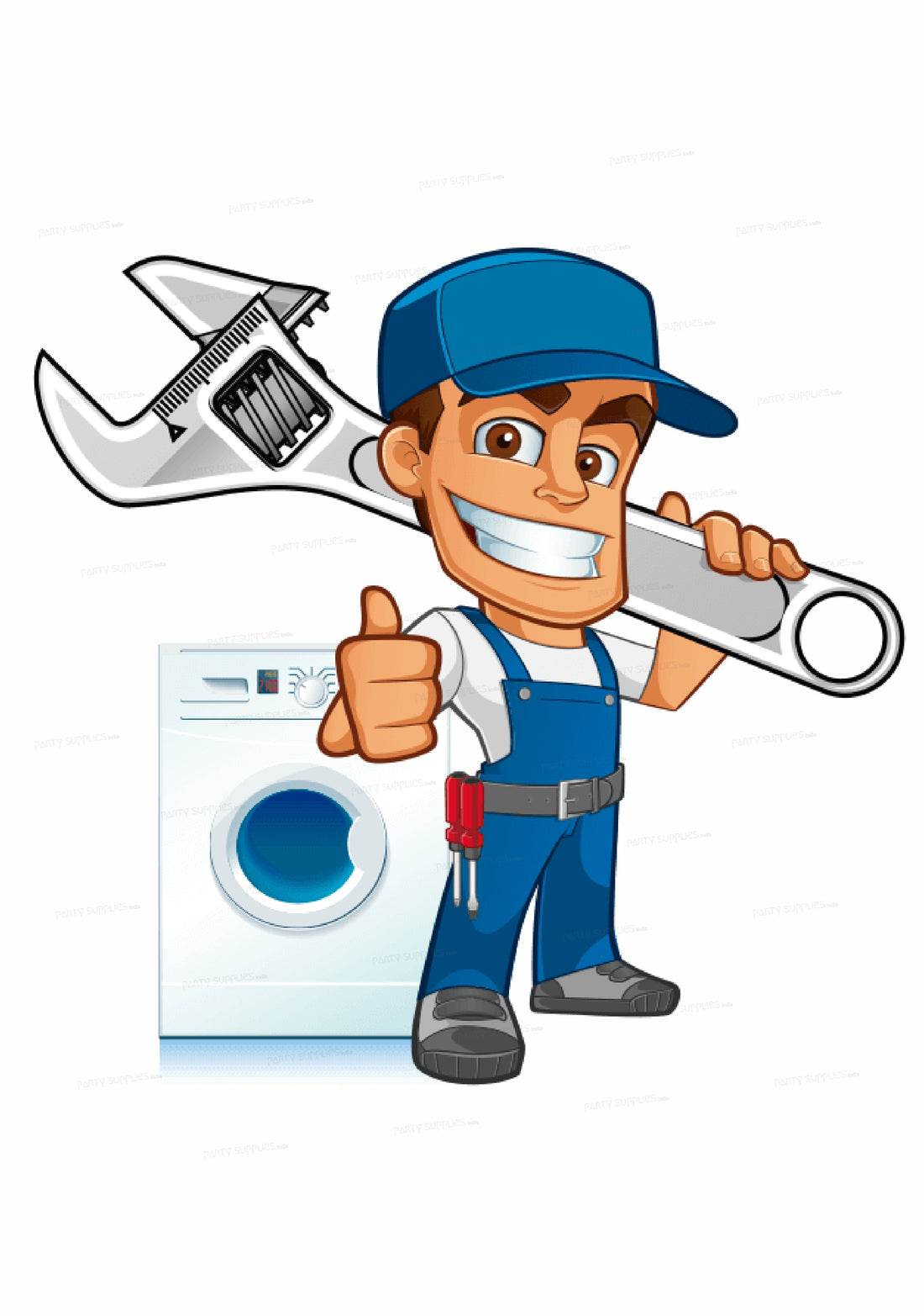 Electrician Theme Cutout ELC-04