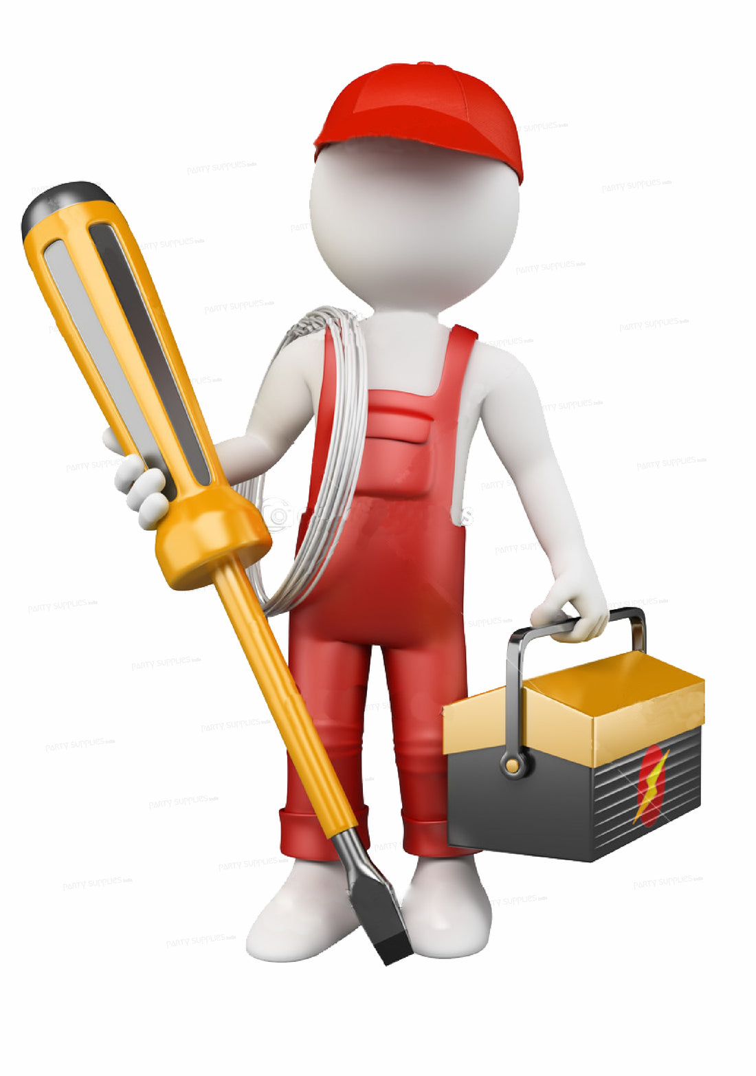 Electrician Theme Cutout ELC-05