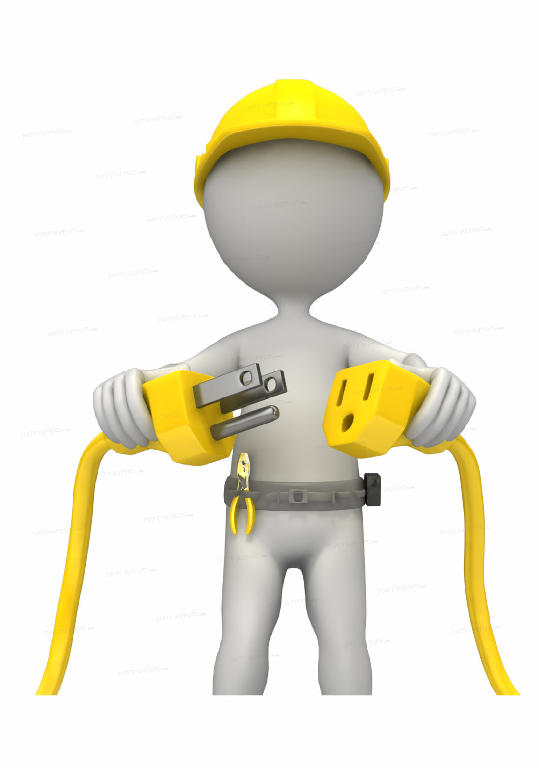 Electrician Theme Cutout ELC-07