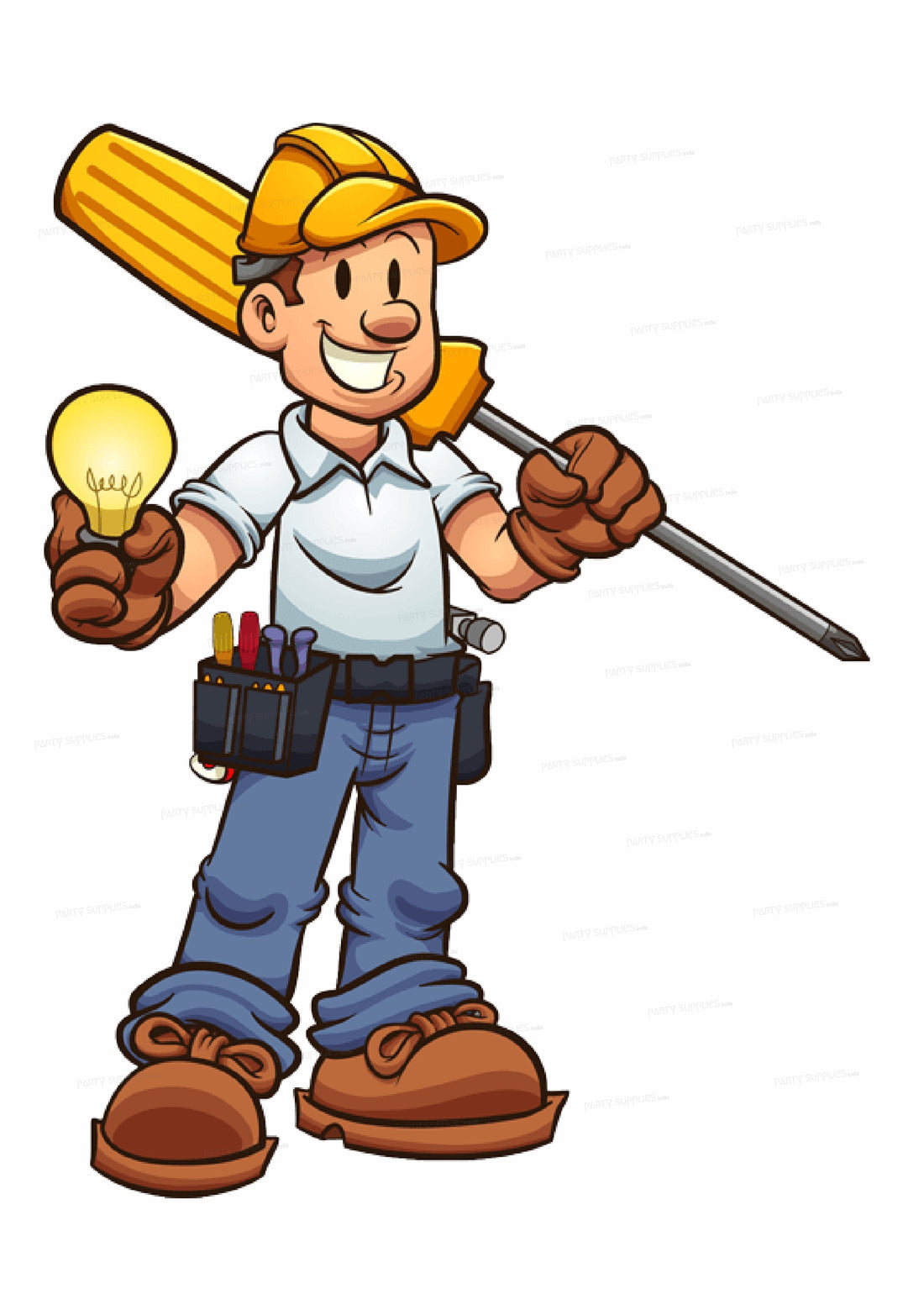 Electrician Theme Cutout ELC-10