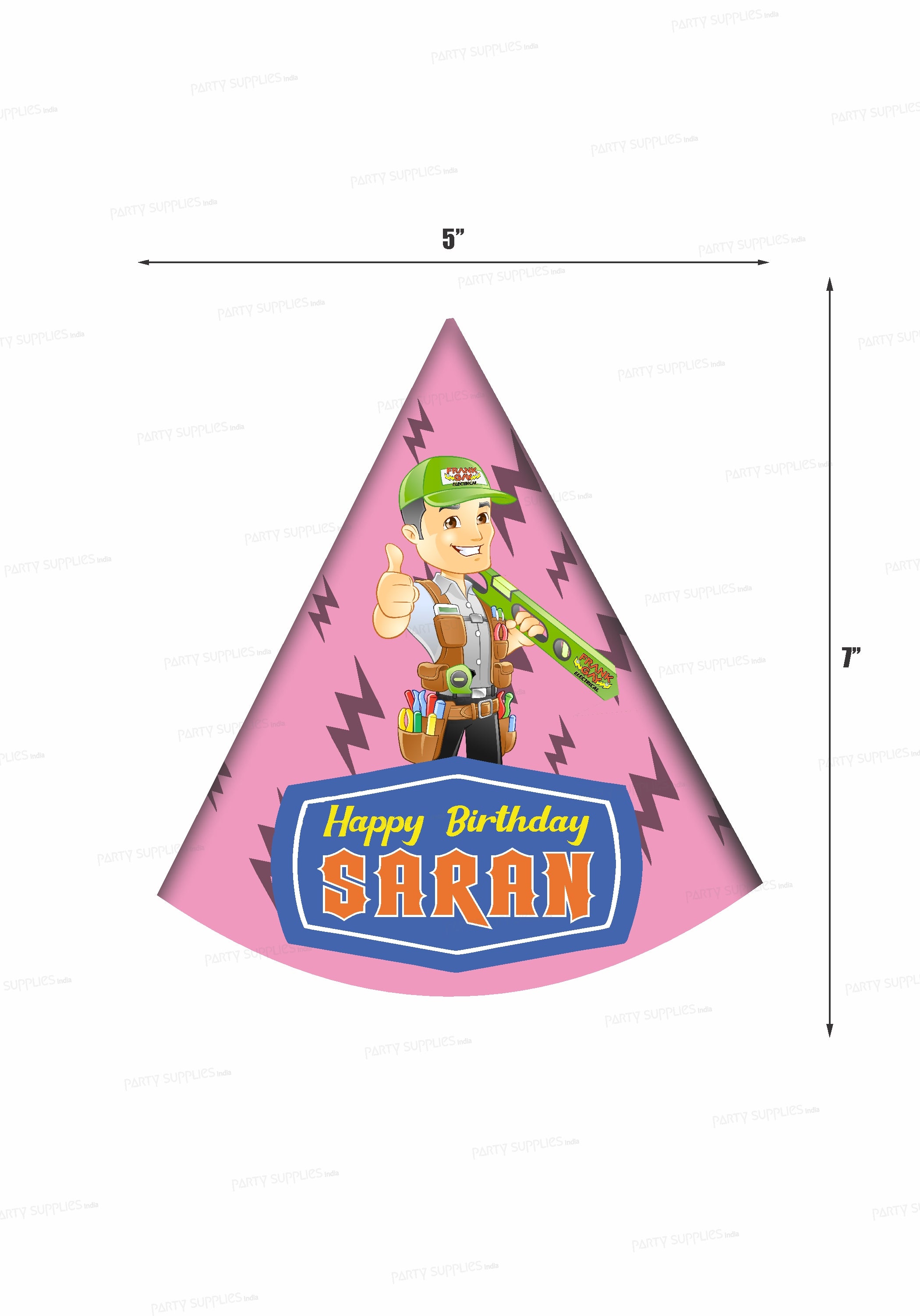 Electrician Theme Customized Hat