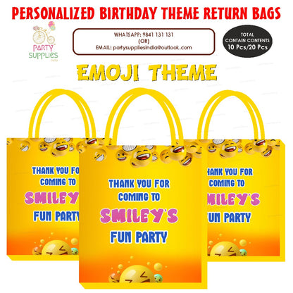 PSI Emoji Theme Return Gift Bag