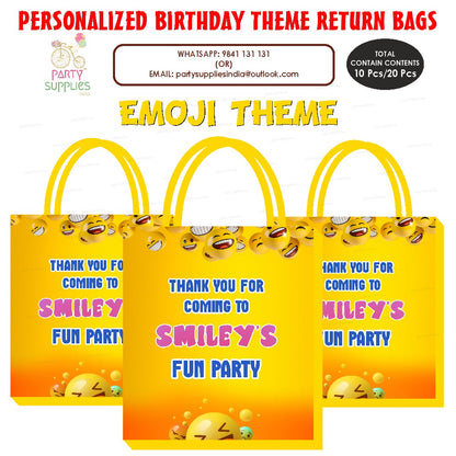 Emoji Theme Return Gift Bag
