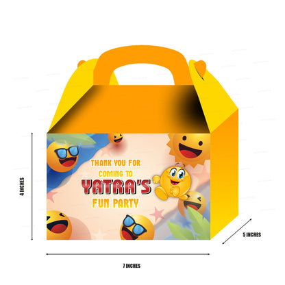 PSI Emoji theme Goodie Return Gift Boxes