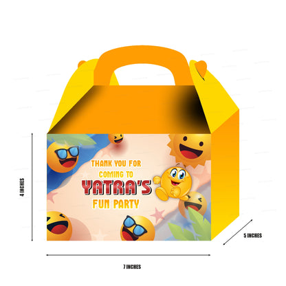 Emoji theme Goodie Return Gift Boxes