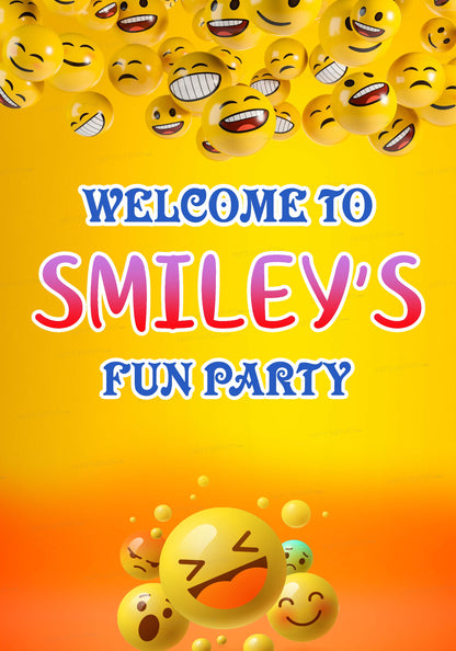 Emoji  Theme Welcome Board