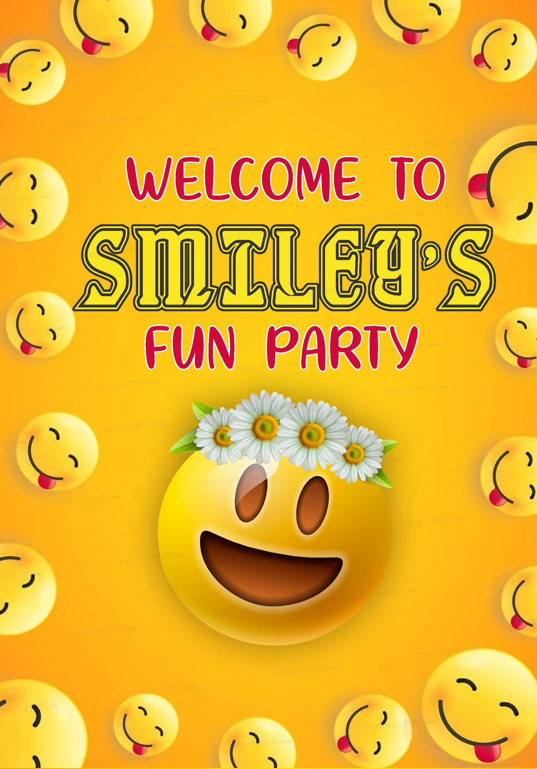 Emoji Theme Customized Welcome Board