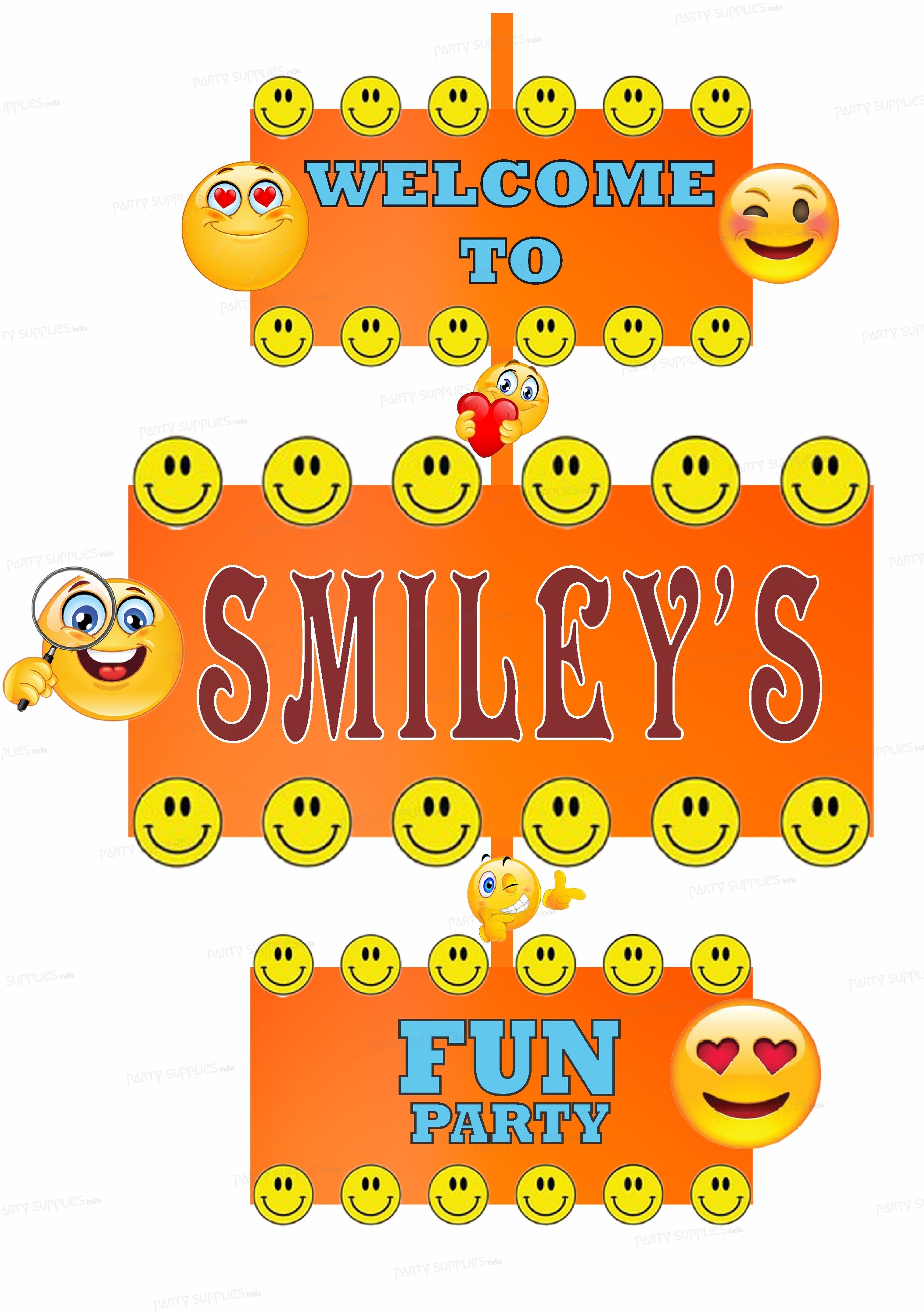 Emoji  Theme Door Poster