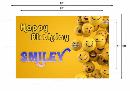 Emoji Theme Customized Backdrop