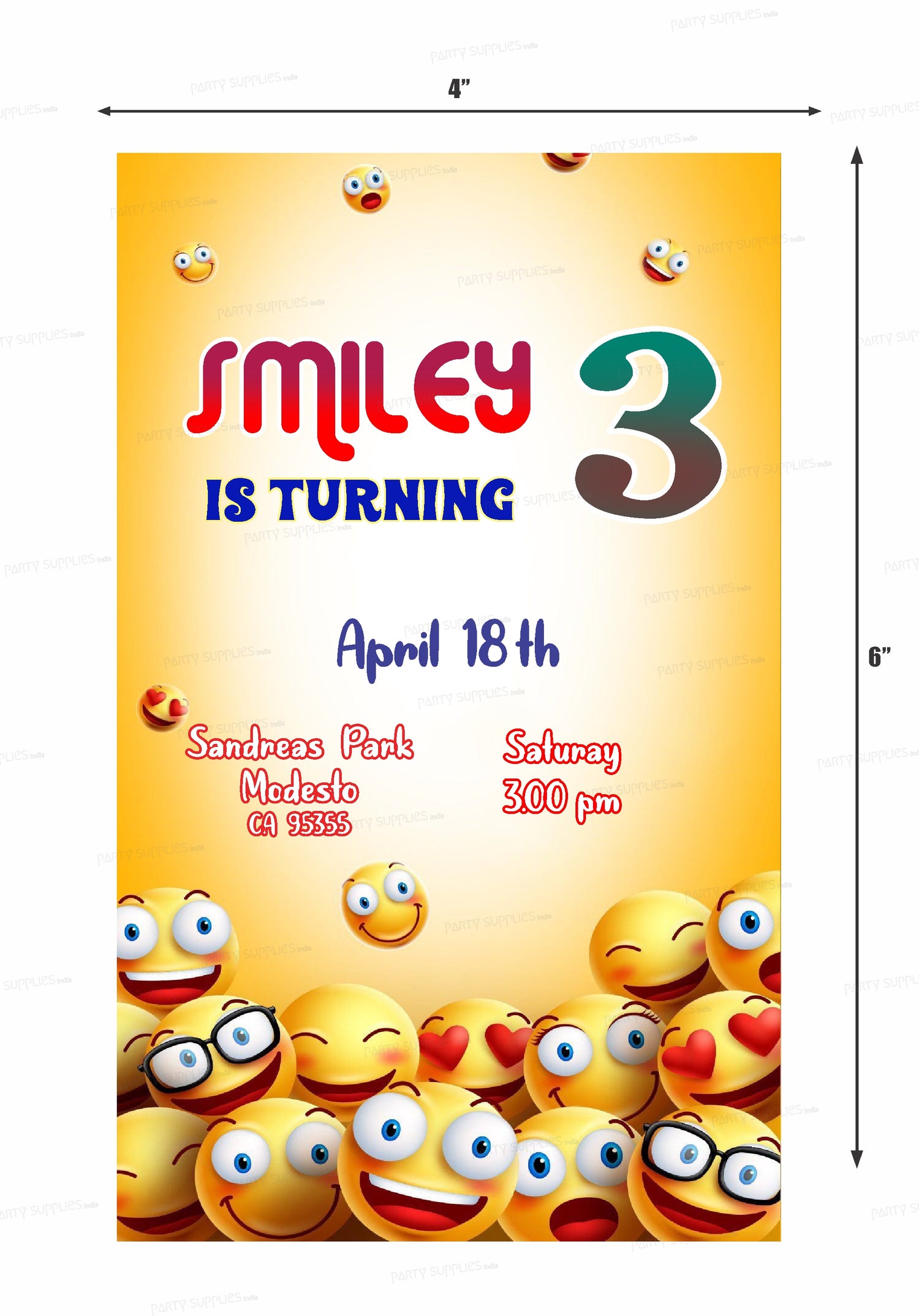 Emoji Birthday Invitations Online Emoji Birthday Party Dessert Table