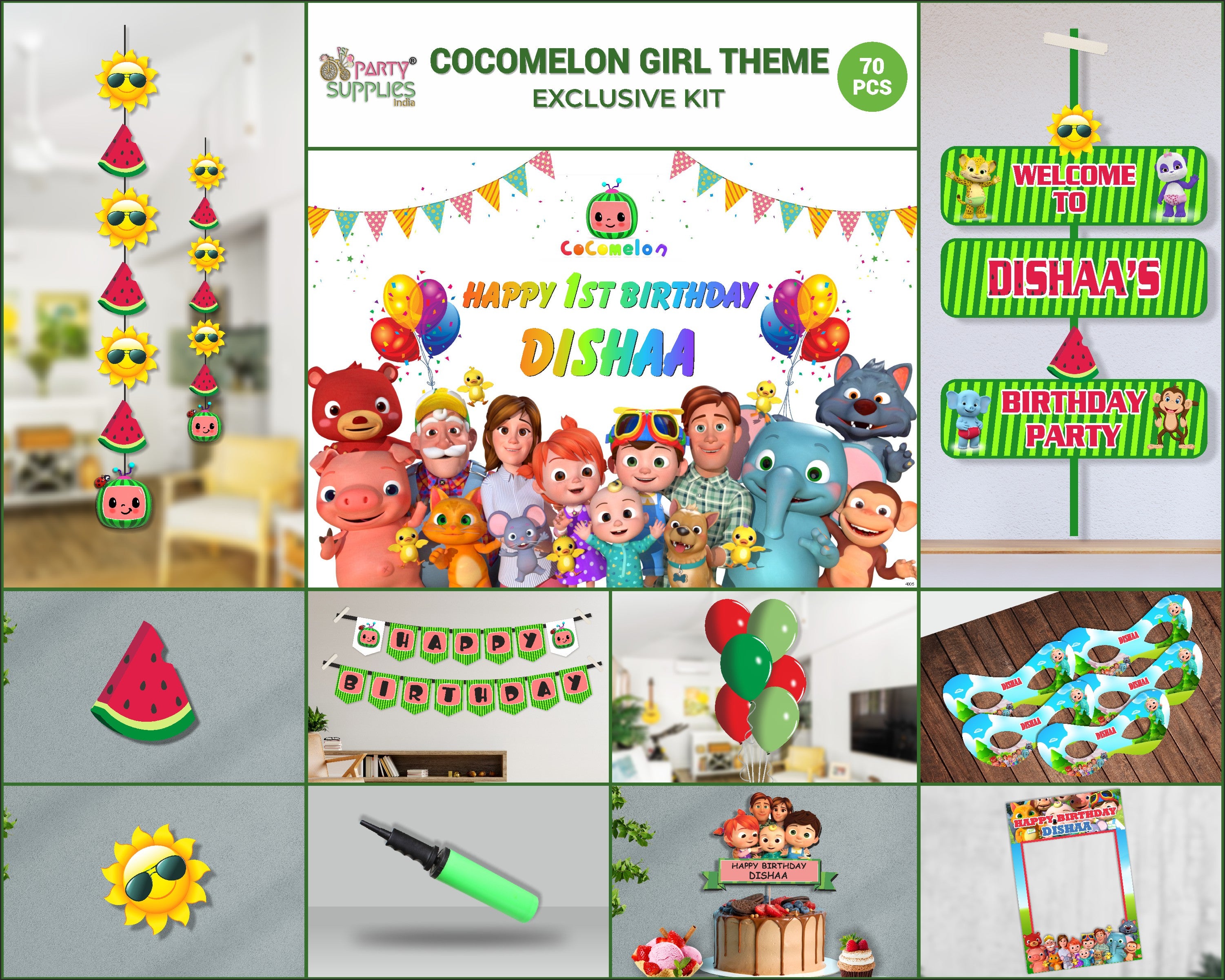 PSI Coco Melon Girl Theme Exclusive Kit